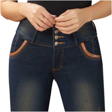 Cargar imagen en el visor de la galería, DRAXY 1326 Colombian Mid Rise Skinny Jeans
