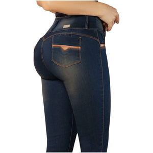 DRAXY 1326 Colombian Mid Rise Skinny Jeans