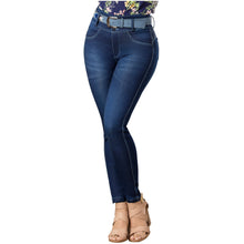 Cargar imagen en el visor de la galería, DRAXY 1402 Colombian High Waisted Butt Lifting Skinny Jeans for Women
