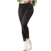 Cargar imagen en el visor de la galería, DRAXY 1403 Colombian High Waisted Butt Lifting Skinny Jeans for Women
