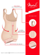 Cargar imagen en el visor de la galería, Fajas MariaE FU103 | Post Surgery Girdle Postpartum Body Shaper for Women | Open Bust &amp; Tummy Control
