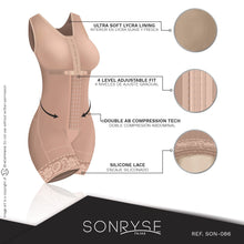 Load image into Gallery viewer, Fajas SONRYSE 086 | Dress Nightout Bodysuit Shapewear | Postpartum | Post Surgery
