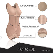 Cargar imagen en el visor de la galería, Fajas SONRYSE 086 | Dress Nightout Bodysuit Shapewear | Postpartum | Post Surgery
