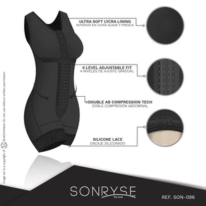 Fajas SONRYSE 086 | Dress Nightout Bodysuit Shapewear | Postpartum | Post Surgery