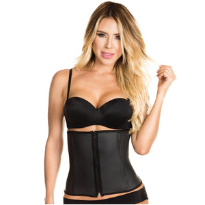 LT.ROSE 1045 Latex Waist Cincher For Women With Zipper