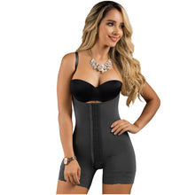 Cargar imagen en el visor de la galería, LT. Rose 21113 Open Bust Mid Thighs Butt-Lifting Girdle with Adjustable Straps | Everyday Use
