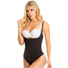 Cargar imagen en el visor de la galería, LT. Rose 21827 | Open Bust Thong Bodysuit Adjustable Straps fow Women | Daily Use
