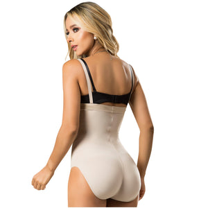 LT.Rose 21892 | Open Bust Panty Bodysuit for Women with Removable Straps | Daily Use