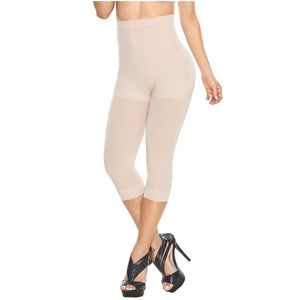 LT Rose 21993 | Shapewear Push Up Pants for women Butt-lifting Compression Capris | Daily Use