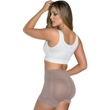 Cargar imagen en el visor de la galería, LT. Rose 21996 | High Waist Butt Lifting Shaping Shorts Mid Thigh Shapewar Fupa Control for Women | Daily Use
