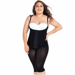 Fajas MariaE 9152 | Postoperative Women's Shapewear with Shoulder Pads | Daily and Postsurgical Use