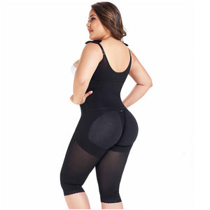 Fajas MariaE 9152 | Postoperative Women's Shapewear with Shoulder Pads | Daily and Postsurgical Use