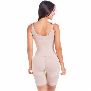 Fajas MariaE 9182 | Postpartum Women's Shapewear with Shoulder Pads | Daily and Postsurgical Use