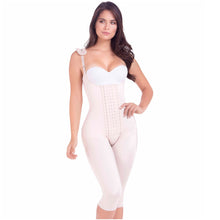 Cargar imagen en el visor de la galería, Fajas MariaE 9312 | Postoperative Full Body Shaper with Strap Cushions
