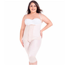 Load image into Gallery viewer, Fajas MariaE 9312 | Postoperative Full Body Shaper with Strap Cushions
