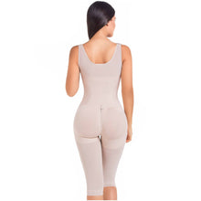 Load image into Gallery viewer, Fajas MariaE 9382 | Post Surgery Body Shaper | Postpartum Butt Lifting Girdle | Open Bust &amp; Knee Length
