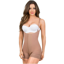Load image into Gallery viewer, Fajas MariaE 9434 | Colombian Postpartum Boyshort Shapewear for Women | Strapless &amp; Tummy Control
