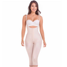 Load image into Gallery viewer, Fajas MariaE 9702 | Postsurgical Full Body Shaper for Women | Open Bust with Front Closure
