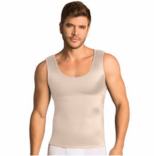 Cargar imagen en el visor de la galería, Fajas MariaE FH101 | Body Shaper Compression Vest Shirts for Men | Tummy &amp; Back Control
