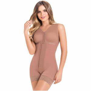 Fajas MariaE FQ102 | Post Op Shapewear for Women | Bra & Mid Thigh