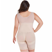 Cargar imagen en el visor de la galería, Fajas MariaE FU104 | Postsurgical Body Shaper for Daily Use | Open Bust &amp; Mid-thigh
