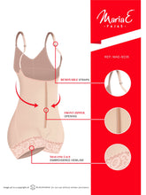 Load image into Gallery viewer, Fajas MariaE 9235 | Colombian Body Shaper Butt Lifting Postpartum Girdle Shapewear for Women | Open Bust for Daily Use
