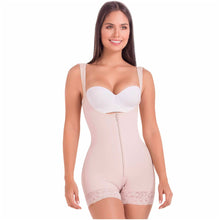 Cargar imagen en el visor de la galería, Fajas MariaE 9831 | Postpartum Butt Lifting Body Shaper for Daily Use | Open Bust with Front Zipper
