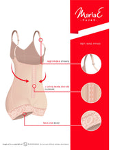 Load image into Gallery viewer, Fajas MariaE FP100 | Postpartum Faja Butt Lifting Shapewear For Daily Use | Open Bust &amp; Front Closure
