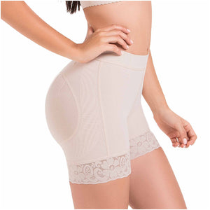 Fajas MariaE FU101 | High-Waisted Tummy Control Shorts for Women