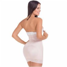 Cargar imagen en el visor de la galería, Fajas MariaE FU112 | Shapewear Slip Dress For Women | Tummy &amp; Hips Enhancement
