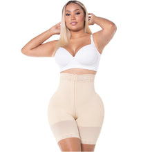 Cargar imagen en el visor de la galería, FAJAS MYD SXA00728 Hourglass Post Surgery BBL Extra High Waist Shapewear t Shorts for Tummy Control / Powernet - Pal Negocio
