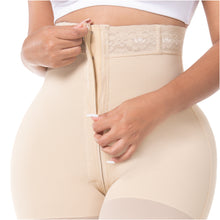 Cargar imagen en el visor de la galería, FAJAS MYD SXA00728 Hourglass Post Surgery BBL Extra High Waist Shapewear t Shorts for Tummy Control / Powernet - Pal Negocio
