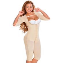 Cargar imagen en el visor de la galería, Fajas MYD 0074 Full Body Shapewear Bodysuit for Women / Powernet
