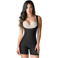 Load image into Gallery viewer, ROMANZA 2033 | Women Tummy Control Shapewear | Open Bust &amp; Mid Thigh
