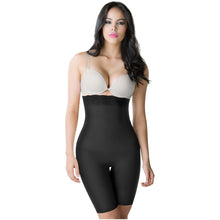 Cargar imagen en el visor de la galería, ROMANZA 2051 | High Waisted Butt Lifting Shaping Shorts | Tummy Control &amp; Knee Lenght Shapewear
