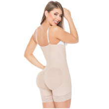 Cargar imagen en el visor de la galería, Fajas Salome 0215 | Postpartum Body Shaper after Pregnancy Girdle | Daily Use Strapless Butt Lifter Shapewear for Dress
