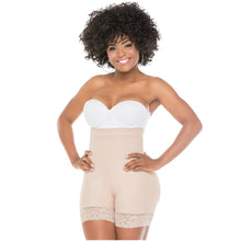 Cargar imagen en el visor de la galería, Fajas Salome 0218 | Colombian Shapewear Girdle High-Waist Shorts for Women |er with Butt Lift &amp; Tummy Control | Powernet Daily Use Body Shap
