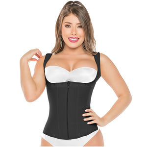 Fajas Salome 0314 | Waist Cincher Trainer Vest Shapewear for Women / Powernet