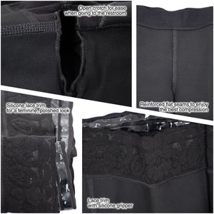 Fajas Salome 0321 | High Waist Compression Slimmer Butt Lifter Shapewear Shorts | Powernet