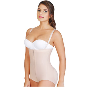 Fajas Salome 0414 | Strapless Butt Lifter Tummy Control Shapewear for Women | Powernet