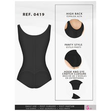 Cargar imagen en el visor de la galería, Fajas Salome 0419 | Butt Lifter Hiphugger Mid Thigh Body Shaper | Open Bust.Tummy Control Shapewear for Women | Powernet
