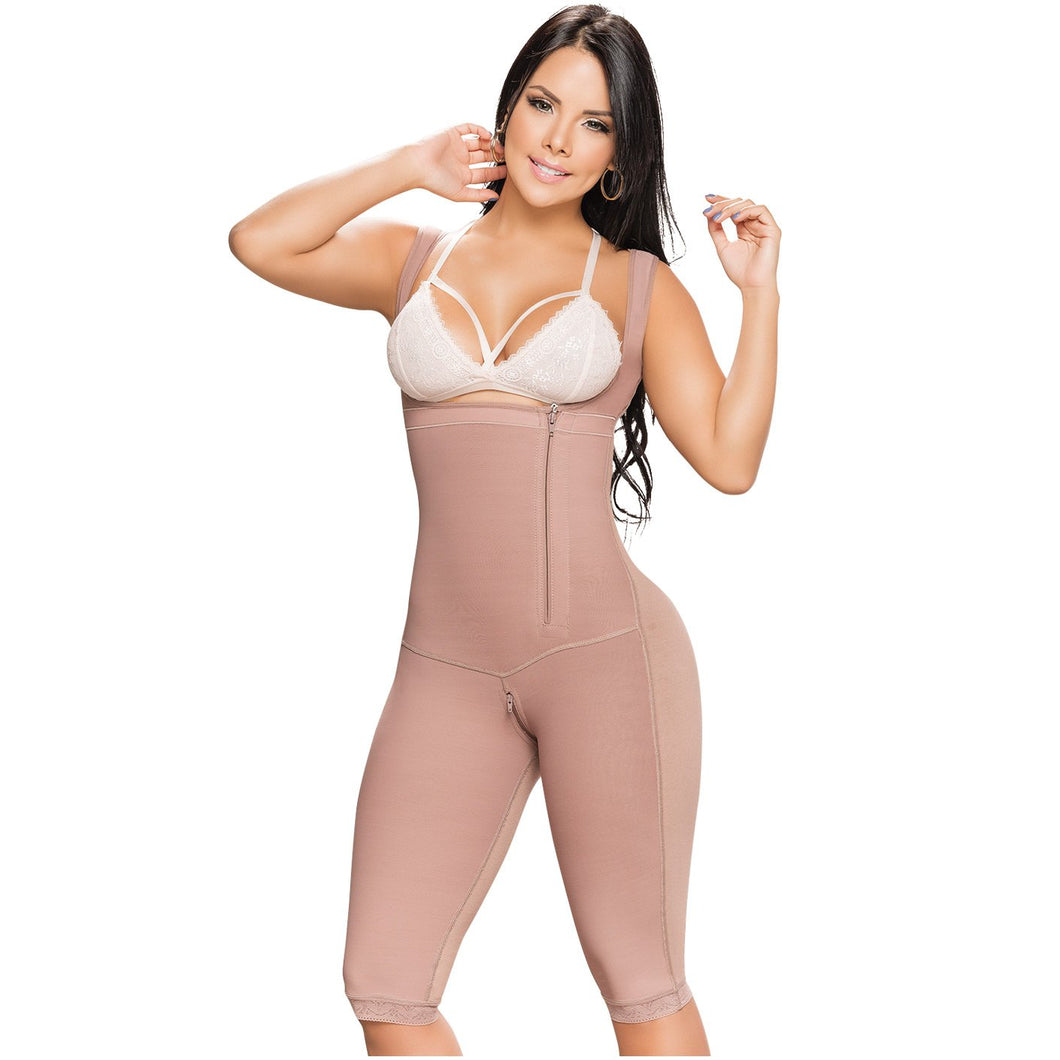 Fajas Salome 0544J | Tummy Control Full Body Shaper | Postpartum and Post Surgery Use