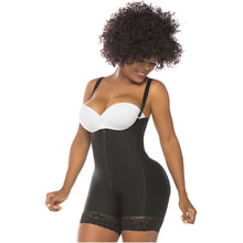 Cargar imagen en el visor de la galería, Fajas Salome 0215 | Postpartum Body Shaper after Pregnancy Girdle | Daily Use Strapless Butt Lifter Shapewear for Dress
