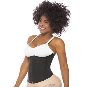 Fajas Salome 0315-1 | Waist Cincher Trainer for Women | Colombian Body Shaper for Daily Use | Powernet