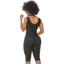 Cargar imagen en el visor de la galería, Fajas Salome 0518 | Stage 1 Post Surgery Bodysuit | Knee Length Full Body Shaper for Women | Powernet
