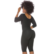 Load image into Gallery viewer, Fajas Salome 0525 | Post Surgery Bodysuit Full Body Shaper for Women | Tummy Control Butt Lifter Knee Length Shapewear with Sleeves | Powernet
