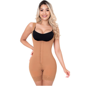 Fajas SONRYSE 211BF | Butt Lifter Colombian Bodysuit Shapewear | Postpartum and Everyday Use