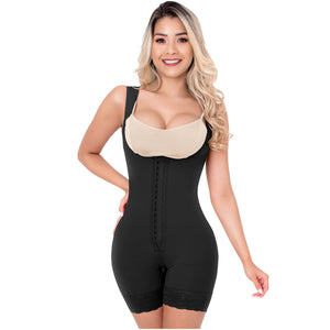 Fajas SONRYSE 211BF | Butt Lifter Colombian Bodysuit Shapewear | Postpartum and Everyday Use