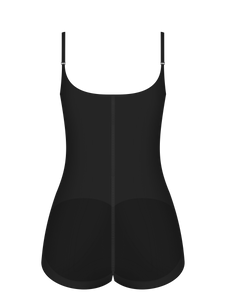 Fajas Salome 0415 | Butt Lifter Tummy Control Bodysuit | Hipphugger Shorts Shapewear for Women / Powernet