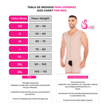 Load image into Gallery viewer, Fajas Salome 0124 | Full Body Shaper for Men | Daily use Shapewear for Men | Powernet
